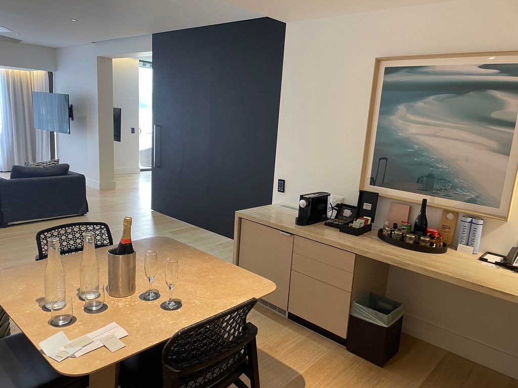 Hayman Island 업그레이드 된 suite 룸 내부